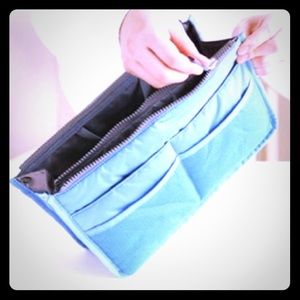 Multi pocket Purse organizer insert